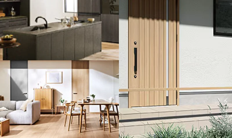 他社では取り扱えない<br />
資材・建材類も充実イメージ